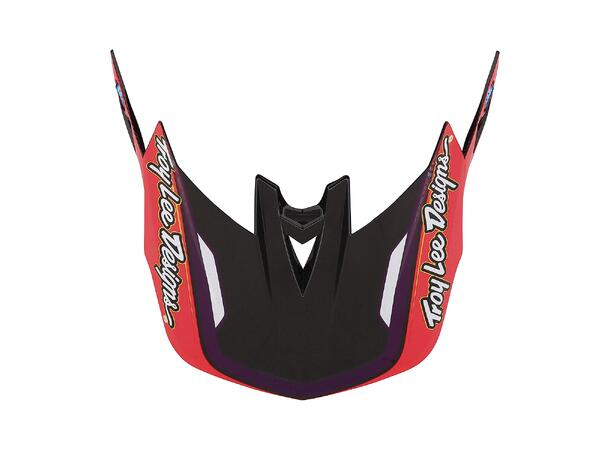 Troy Lee Designs D4 Carbon MIPS Helmet Reverb Pink / Purple