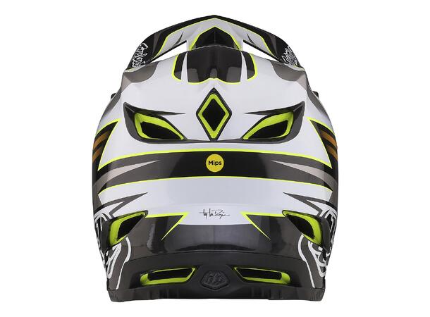 Troy Lee Designs D4 Carbon MIPS Helmet Saber Gray