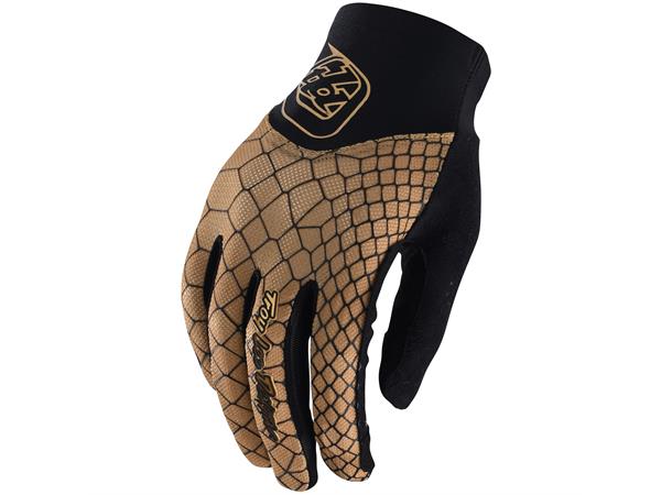 Troy Lee Designs WMNS Ace 2.0 Glove Snake Gold