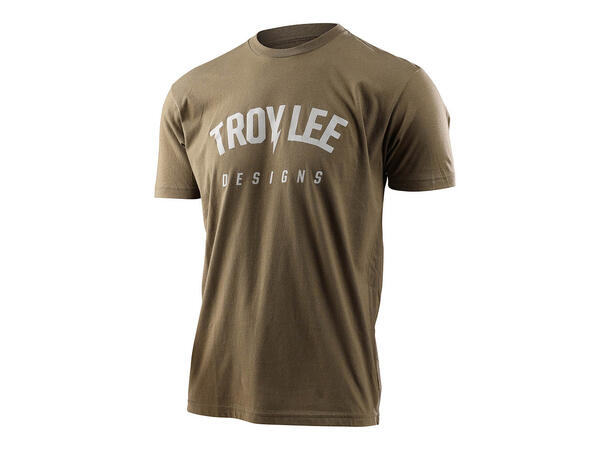 Troy Lee Designs Bolt Tee, Milit. Green Bolt Military Green