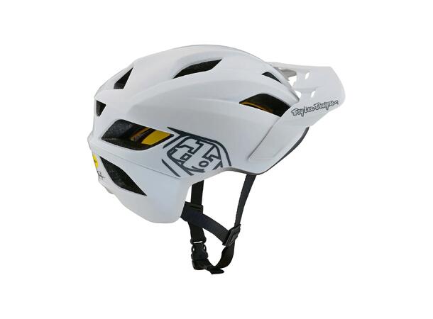 Troy Lee Designs Flowline MIPS Helmet Point White