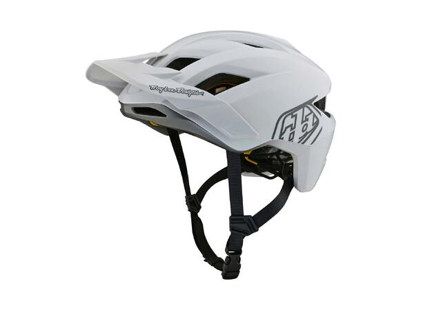 Troy Lee Designs Flowline MIPS Helmet Point White