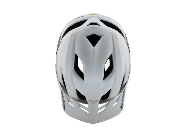 Troy Lee Designs Flowline MIPS Helmet Point White