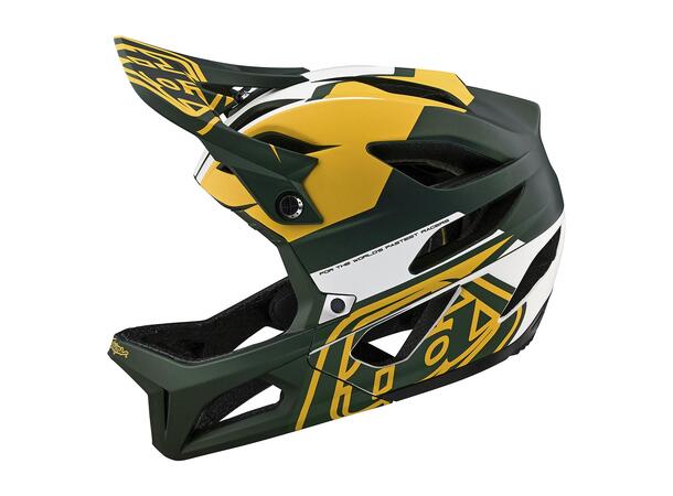 Troy Lee Designs Stage Helmet Vector Green
