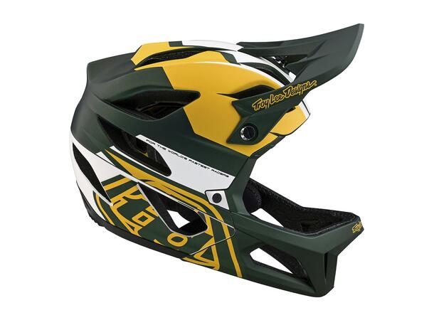 Troy Lee Designs Stage Helmet Vector Green