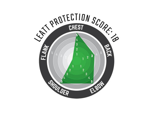 Leatt Junior 4.5 Body Protector L/XL Black, L/XL (147-159cm)