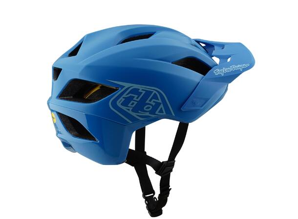 Troy Lee Designs Flowline MIPS Helmet Point Cobalt/Blue
