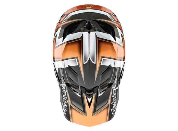 Troy Lee Designs D4 Carbon Helmet Ever Black/Gold
