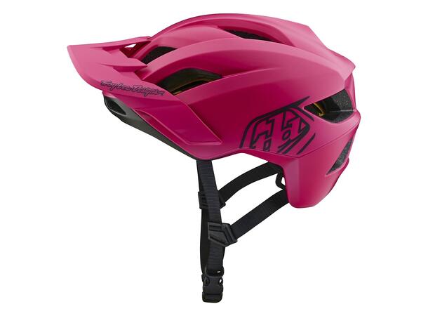 Troy Lee Designs Flowline MIPS Helmet Point Rasberry