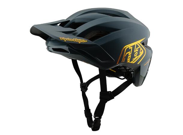 Troy Lee Designs Flowline MIPS Helmet Point Gray/Gold