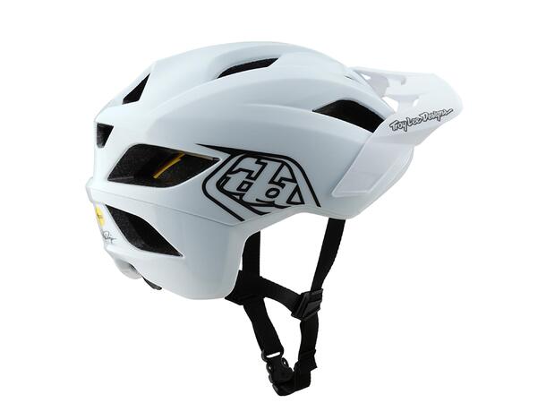 Troy Lee Designs Flowline MIPS Helmet Point White/Black