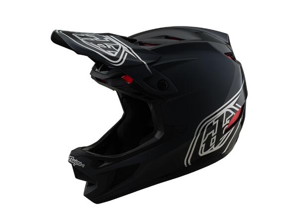 Troy Lee Designs D4 Polyacrylite Helmet Shadow Black