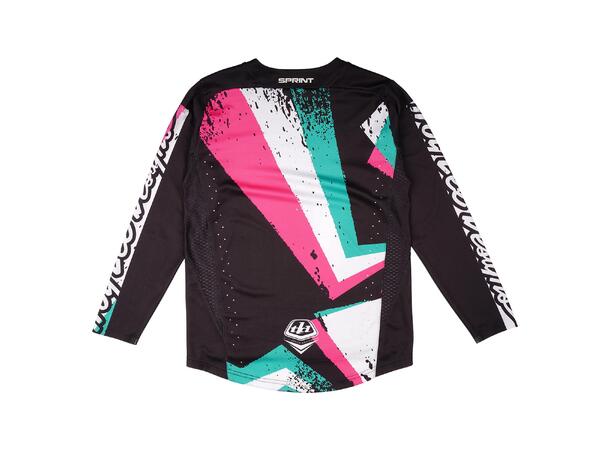 Troy Lee Designs Youth Sprint Jersey Full Pull Black