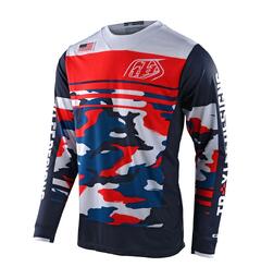 Troy Lee Designs GP Jersey Formula Camo Navy/Red