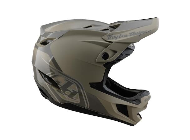 Troy Lee Designs D4 Polyacrylite Helmet Shadow Timber