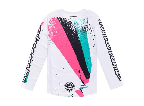 Troy Lee Designs Sprint Jersey Full Pull Chalk