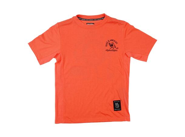 Troy Lee Designs Youth Skyline Ride SS P&W Melon