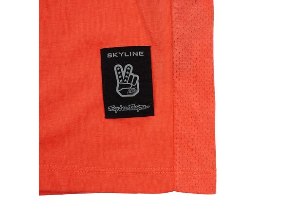 Troy Lee Designs Youth Skyline Ride SS P&W Melon