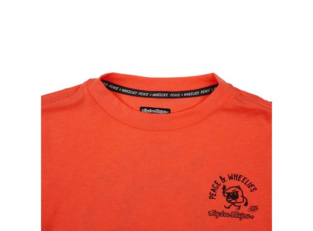 Troy Lee Designs Youth Skyline Ride SS P&W Melon