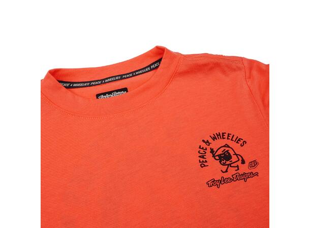 Troy Lee Designs Youth Skyline Ride SS P&W Melon