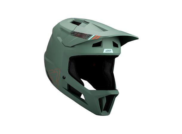 Leatt MTB Gravity 1.0 Helmet, Teal Teal