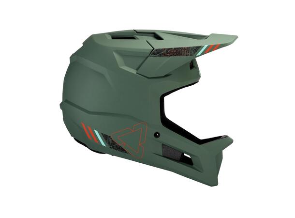 Leatt MTB Gravity 1.0 Helmet, Teal Teal