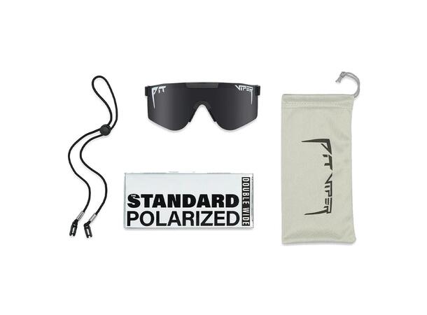 Pit Viper Original 2.0 The Exec, Wide Wide, HDPV Polarized Smoke