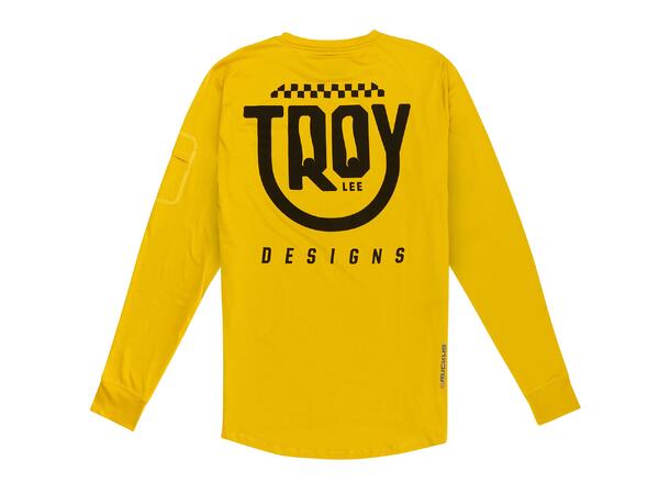 Troy Lee Designs Ruckus LS Ride Tee Eyez Safron