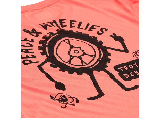 Troy Lee Designs Skyline LS Ride Tee Peace & Wheelies Melon