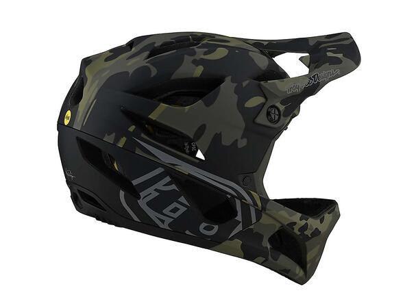 Troy Lee Designs Stage Helmet Camo Olive XS/S