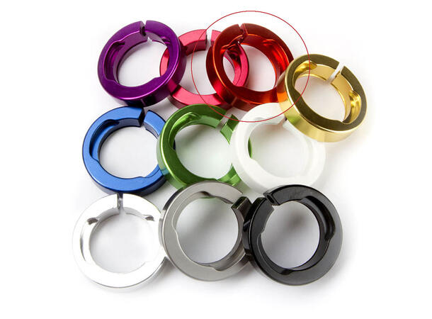 Odi Lock Jaw Clamps w/ Snap Caps, Orange