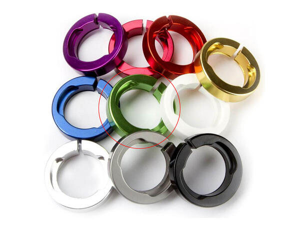 Odi Lock Jaw Clamps w/ Snap Caps, Green